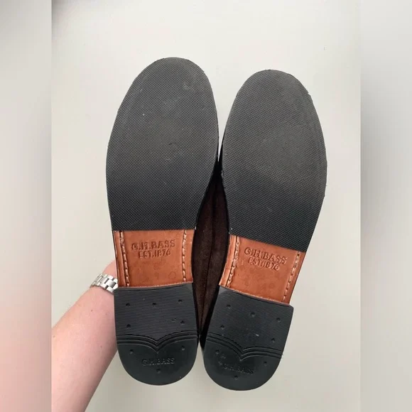 Madewell x G.H. Bass Layla Weejuns Loafers Oiled Suede - Picture 4 of 6